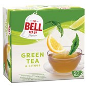 BELL TEA BAGS GREEN CITRUS BOX 50