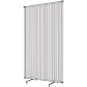 BOYD VISUALS PARTITION FREE STANDING POLYCARBONATE W900 X H1500MM FROSTED