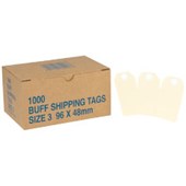 SHIPPING TAGS NO3 MANILLA W96 X L48MM BOX 1000