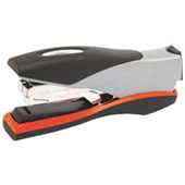 REXEL OPTIMA LOW FORCE FULL STRIP STAPLER 40 SHEET ORANGESILVER