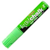 TEXTA JUMBO LIQUID CHALK MARKER WET WIPE CHISEL 15MM GREEN