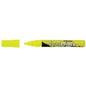 TEXTA LIQUID CHALK MARKER WET WIPE BULLET 45MM YELLOW