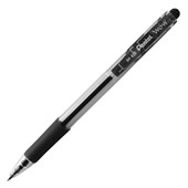 PENTEL WOW RETRACTABLE BALLPOINT PEN 10MM BLACK