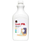 EDUCATIONAL COLOURS CRAFT PVA GLUE 2 LITRE