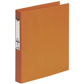 MARBIG LINEN RING BINDER PE 2D 25MM A4 ORANGE