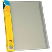 MARBIG DISPLAY BOOK 20 POCKET A4 GREY