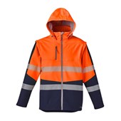 JACKET WET WEATHER DAYNIGH TTMCW HIGHVIS HOODED ORANGE XL