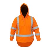 JACKET WET WEATHER DAYNIGH TTMCW HIGHVIS HOODED ORANGE 2XL