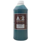 CHROMA A2 ACRYLIC PAINT LIGHTFAST HEAVYBODY PTHALO GREEN 1 LITRE