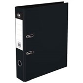 FM LEVER ARCH FOOLSCAP VIVID CAT BLACK