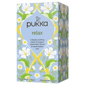 PUKKA ORGANIC TEA BAGS RELAX PACK 20