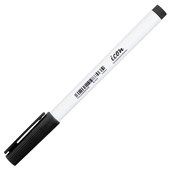 ICON WHITEBOARD MARKER SLIM BARREL FINE TIP BLACK