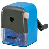 KWTRIO DESKTOP PENCIL SHARPENER ADJUSTABLE FIT BLUE