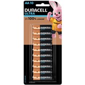 DURACELL ULTRA ALKALINE AA BATTERY PACK 10