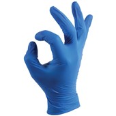 ESKO HIGH FIVE DISPOSABLE GLOVE NITRILE SENSOR PLUS SMALL BOX 100