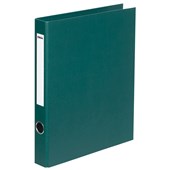 ICON RINGBINDER LINEN 2D 26MM A4 FOREST GREEN