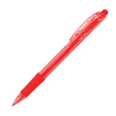 PENTEL WOW RETRACTABLE BALLPOINT PEN 07MM RED