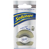 SELLOTAPE SUPER CLEAR TAPE W18MM X L25M CLEAR