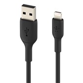 BELKIN BOOST CHARGE LIGHTNING TO USBA CABLE 2M BLACK