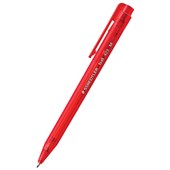 STAEDTLER BALL 423 BALLPOINT PEN RETRACTABLE MEDIUM RED