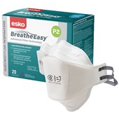 ESKO BREATHE EASY P2 NONVALVED FOLDABLE MASK BOX 20