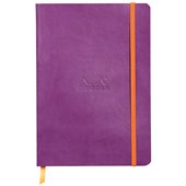 RHODIARAMA SOFTCOVER NOTEBOOK A5 LINED PURPLE