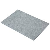 BOYD ACOUSTIC PANEL 12MM W1220 X H2440MM DARK SILVERY GREY