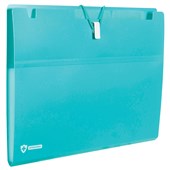 MARBIG PROFESSIONAL ANTIMICROBIAL POLYPROPYLENE EXPANDING FILE 6 POCKETS A4 BLUE