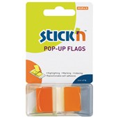 STICKN POP UP FLAGS ORANGE 50 FLAGS