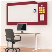 BOYD ACOUSTIC MILFORD WHITEBOARD 1200 X 1500MM