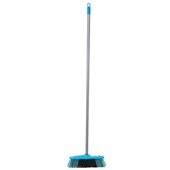 CLEANLINK INDOOR BROOM METAL HANDLE BLUE