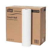 TORK 125161 UNIVERSAL COUCH ROLL W550MM X L50M WHITE