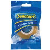 SELLOTAPE CELLULOSE TAPE PREMIUM W12MM X L33M CLEAR