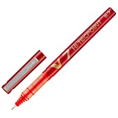 ROLLERBALL PEN PILOT V7 HITECPOINT BXV7 RED LIQUID INK FINE METAL TIP