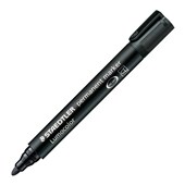 STAEDTLER 352 LUMOCOLOR PERMANENT MARKER BULLET 20MM BLACK