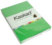 KASKAD COLOURED PAPER A4 225GSM WOODPECKER GREEN PACK 100