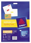 AVERY 35972 L7162FO HIGH VISIBILITY SHIPPING LABEL LASER 16UP FLUORO ORANGE PACK 25