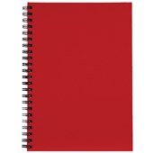 SPIRAX 512 NOTEBOOK 7MM RULED HARD COVER SPIRAL BOUND A4 200 PAGE RED