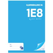 WARWICK 1E8 EXERCISE BOOK 7MM QUAD A4 36 LEAF