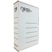 OPD STORAGE BOX FOOLSCAP W260 X H390 X D80MM WHITE