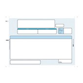 WICKLIFFE SOFTWARE ACCOUNTING FORM 674CBA INVOICE 2 PART 216 X 311MM CTN 1750