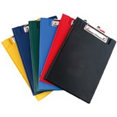 OFFICE SUPPLY CO CLIPBOARD DOUBLE PVC A5 NAVY