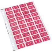 CODAFILE NUMERIC LABEL 5 162505 40 LABELS