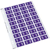 CODAFILE NUMERIC LABEL 9 162509 40 LABELS