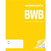 WARWICK BWB EXERCISE BOOK 14MM RULED 7MM FEINT W230 X L180MM 32 LEAF