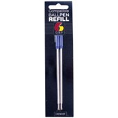 BALLPOINT PEN REFILL GBP CROSS COMPATIBLE MEDIUM BLUE PKT2 HANGSELL