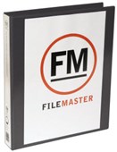 FM INSERT RINGBINDER POLYPROPYLENE 2D 50MM A4 BLACK