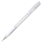 PENTEL K118 HYBRID GEL INK PEN 08MM WHITE