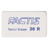 FACTIS 36R ERASER SOFT WHITE