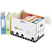 MARBIG ARCHIVE BINDER BOX W345 X L480 X H330MM PACK 5